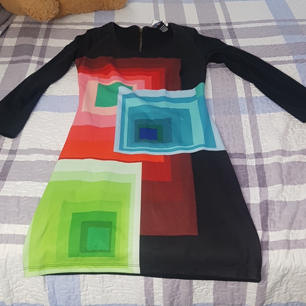Desigual long sleeved dress